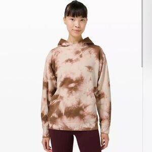 Lululemon All Yours Hoodie In Earth Die Kangaroo Pocket Size 12